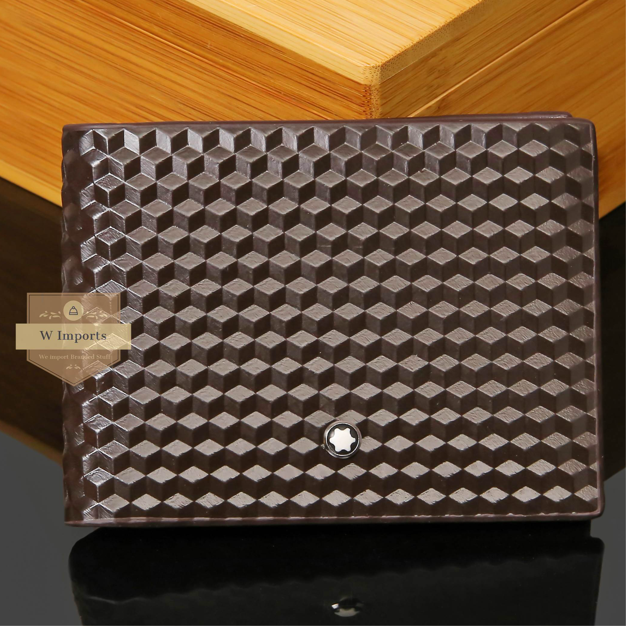 Latest Brown Leather Bifold Wallet For Men (N-189)