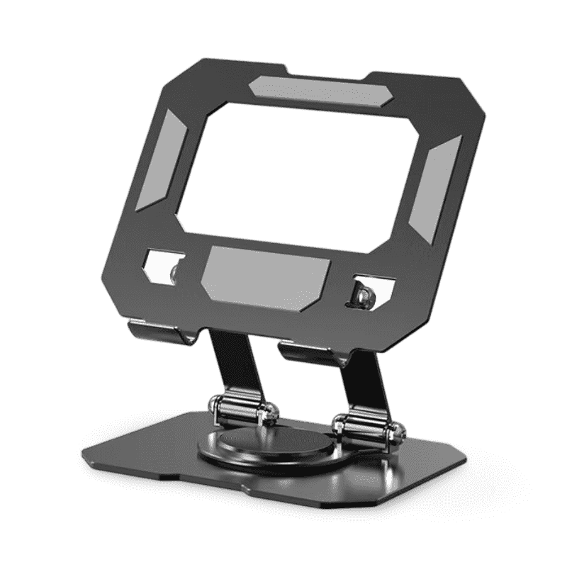 Plokama Dt20 Phone Stand Metal Cell Phone Holder 360 Rotation Iron Cell Phone Holder Phone Stand Multifunctional Tablet Holder Desk Tripod