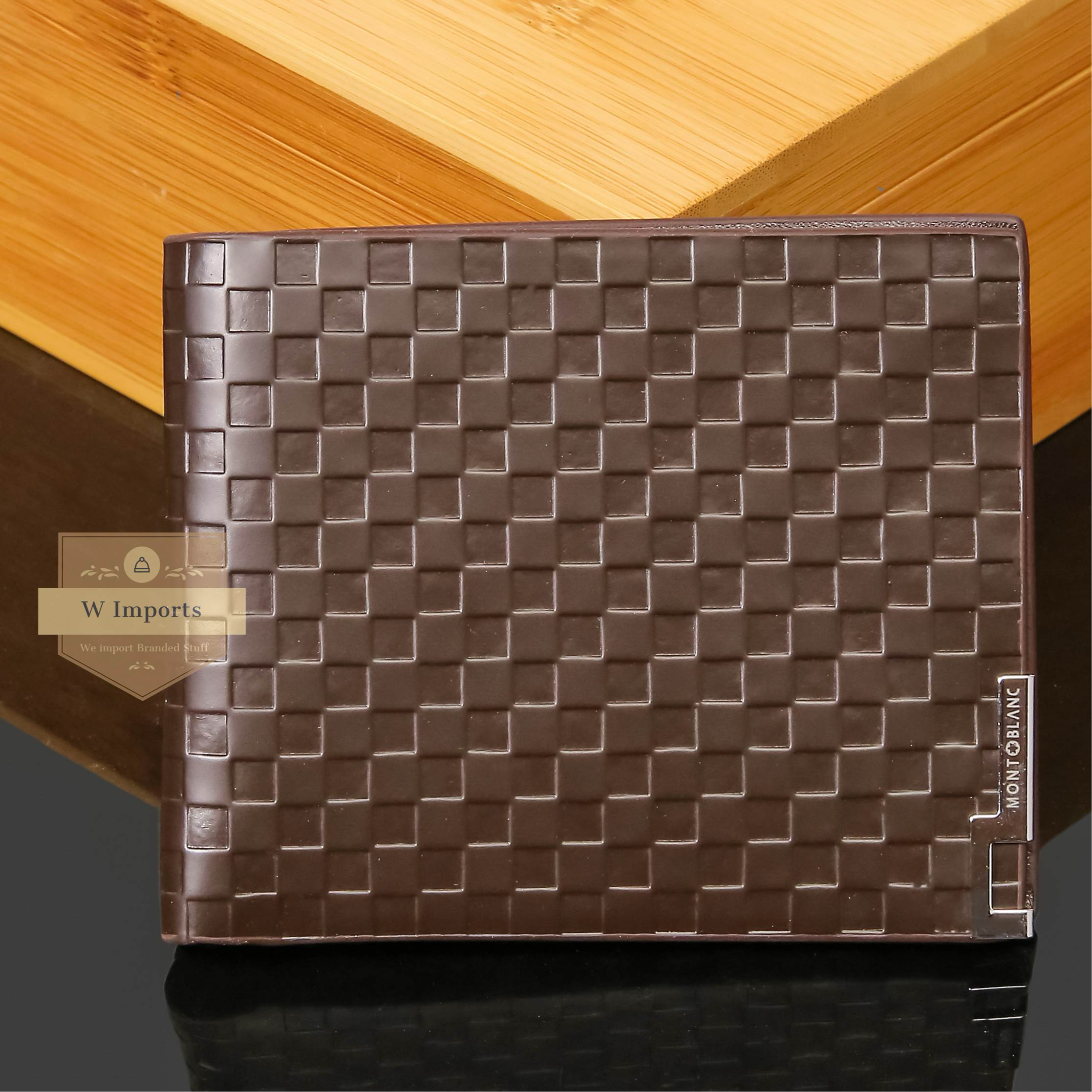 Brown Leather Bifold Wallet For Men (N-173)