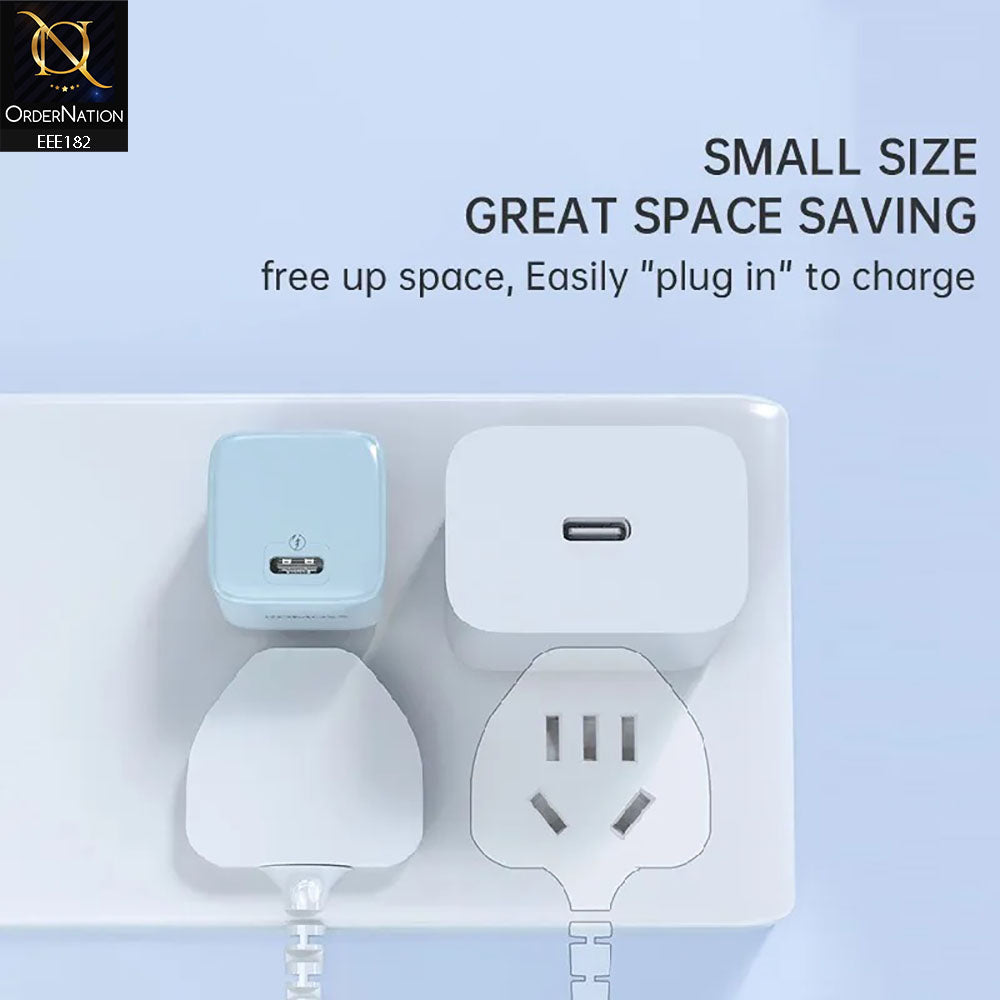 Romoss AC20C Mini 20W GaN USB-C Fast Charging Adapter - White