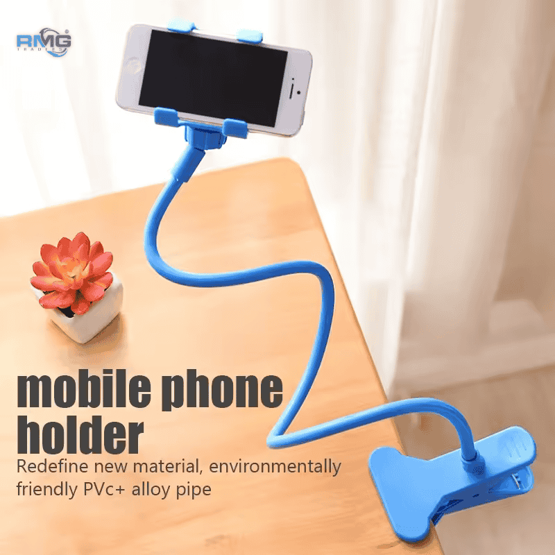 Plokama Dt20 Phone Stand Metal Cell Phone Holder 360 Rotation Iron Cell Phone Holder Phone Stand Multifunctional Tablet Holder Desk Tripod