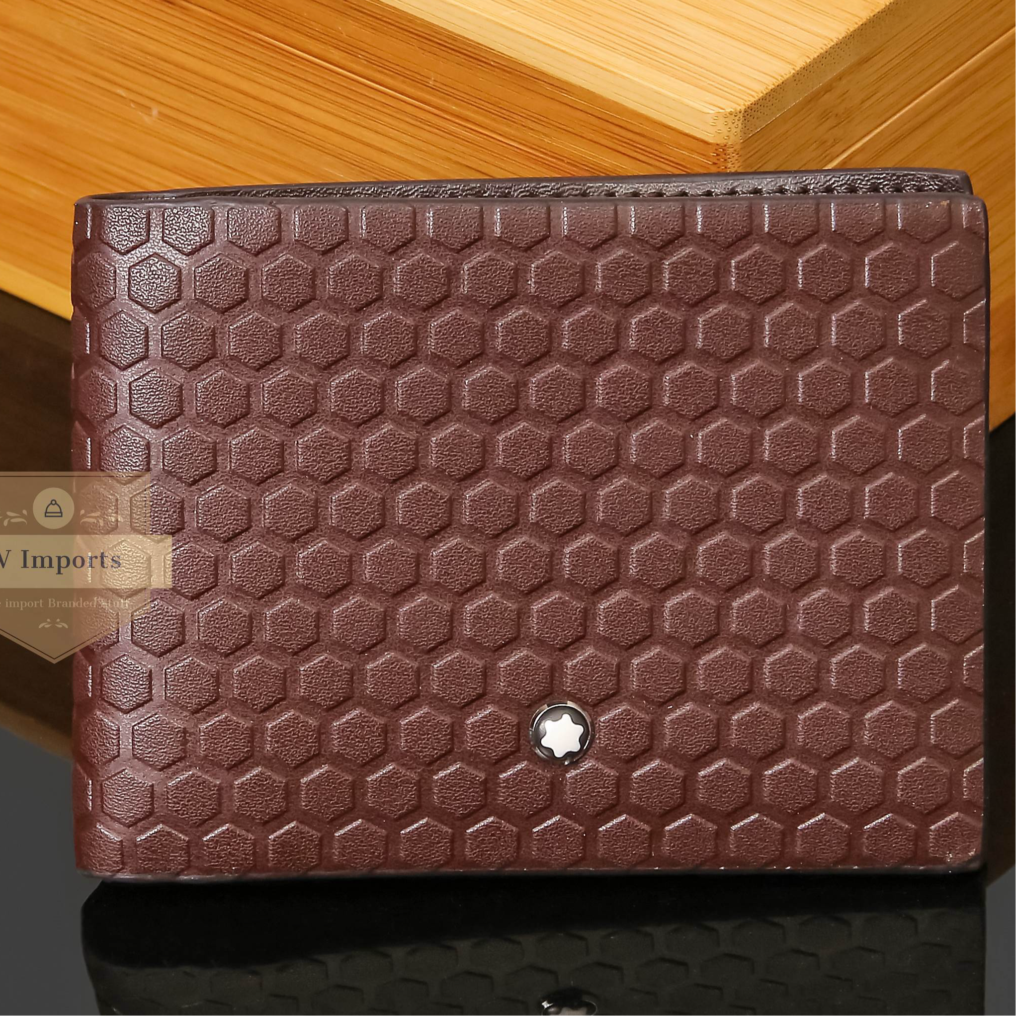 Brown Leather Bifold Wallet For Men (N-4)