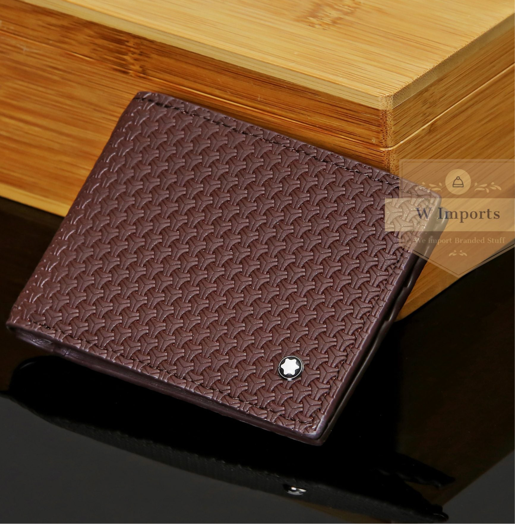 Latest Brown Leather Bifold Wallet For Men ( 3B )