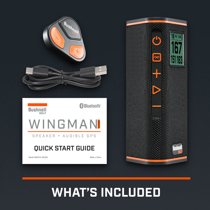 Bushnell Wingman View Golf GPS Speaker