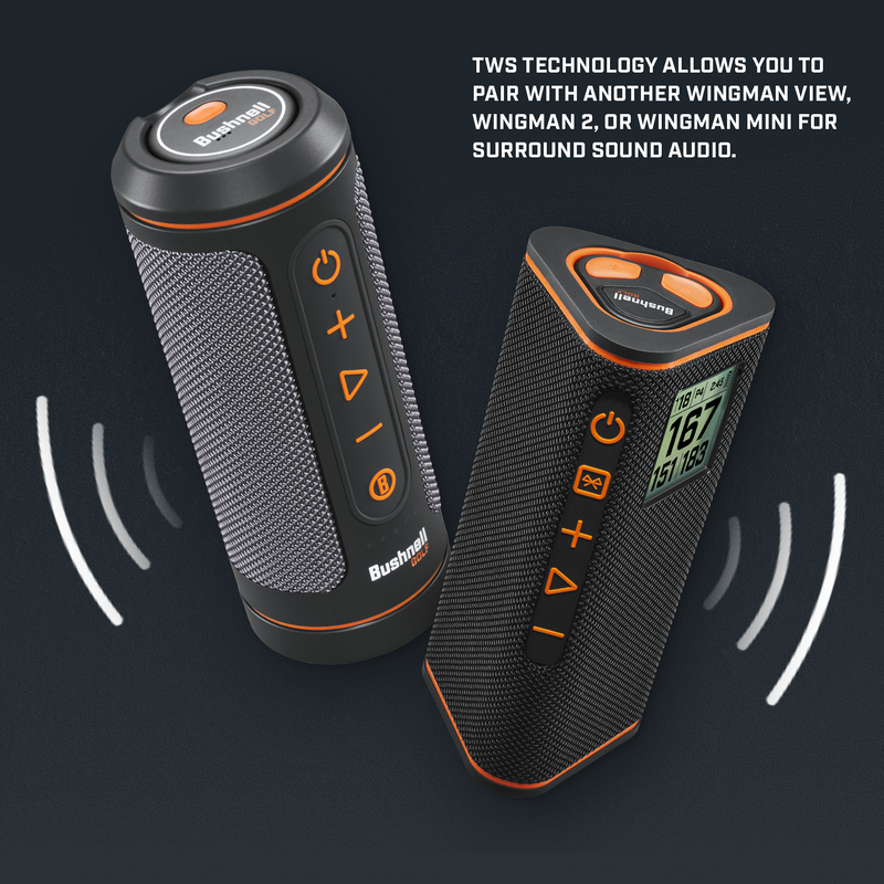Bushnell Wingman View Golf GPS Speaker