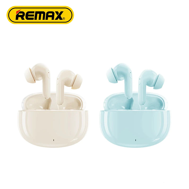 Remax Crystal Series Cozypods W10N Anc+Enc Earbuds for Music & Call Bluetooth 5.3 Tws Wireless Earbud In-Ear Headphones Earphone