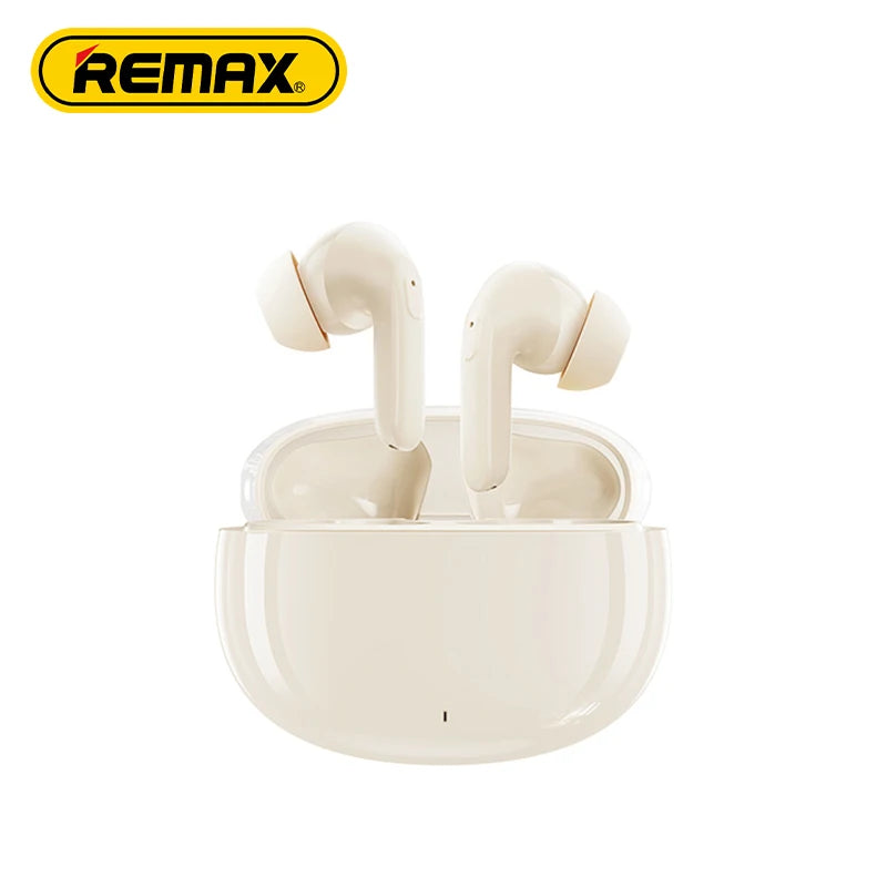 Remax Crystal Series Cozypods W10N Anc+Enc Earbuds for Music & Call Bluetooth 5.3 Tws Wireless Earbud In-Ear Headphones Earphone