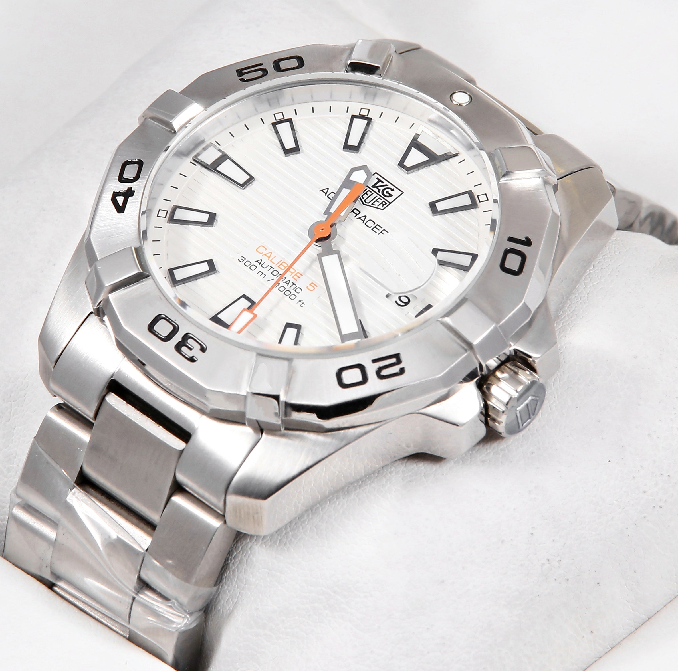 Latest Collection All Silver With White Dial Automatic Watch