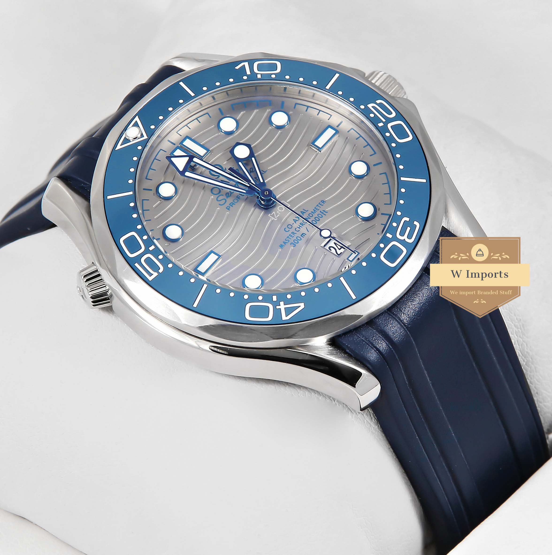 Latest Collection Silver Case With Grey Dial Automatic Watch