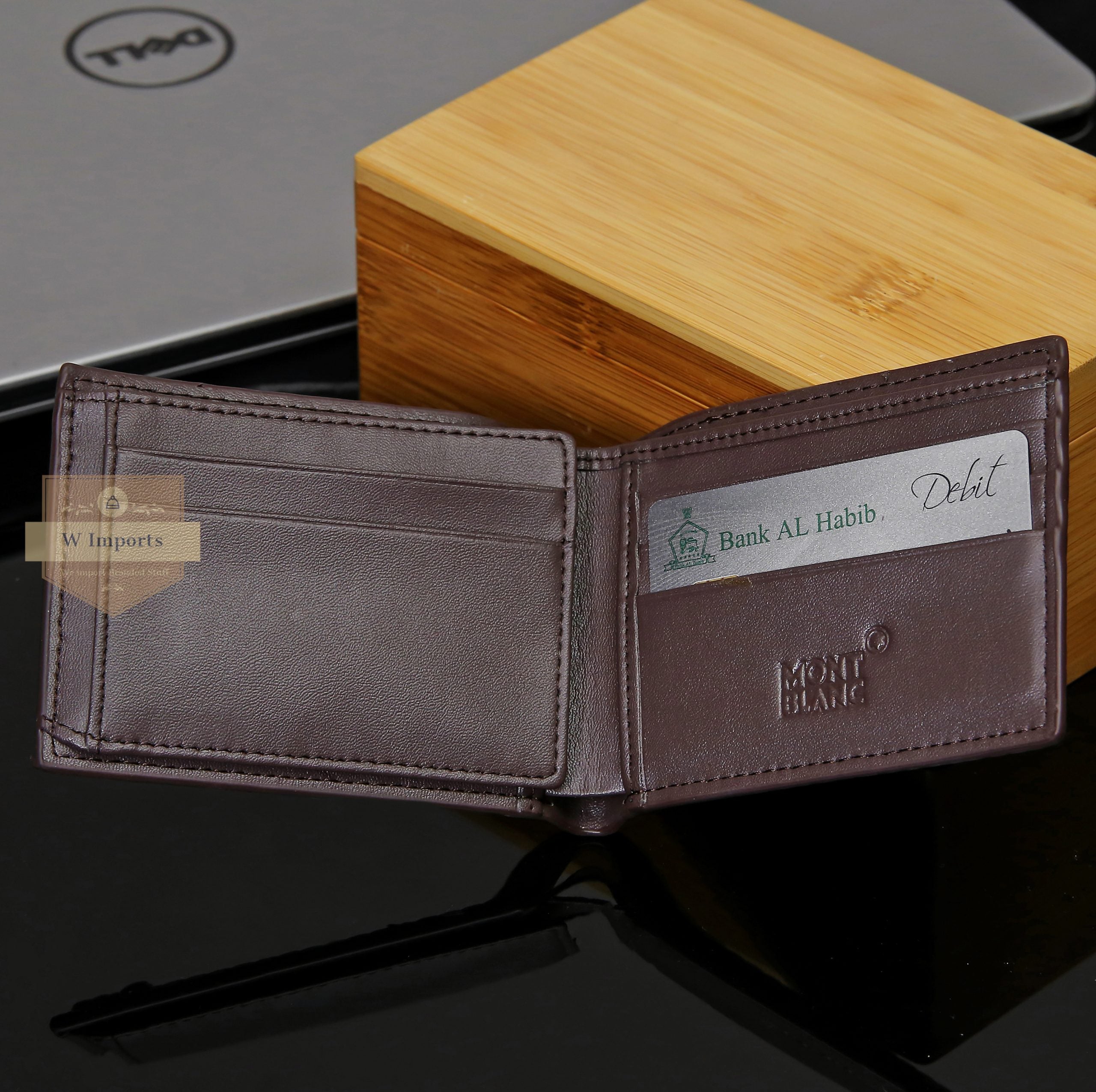 Latest Brown Leather Bifold Wallet For Men ( 3B )