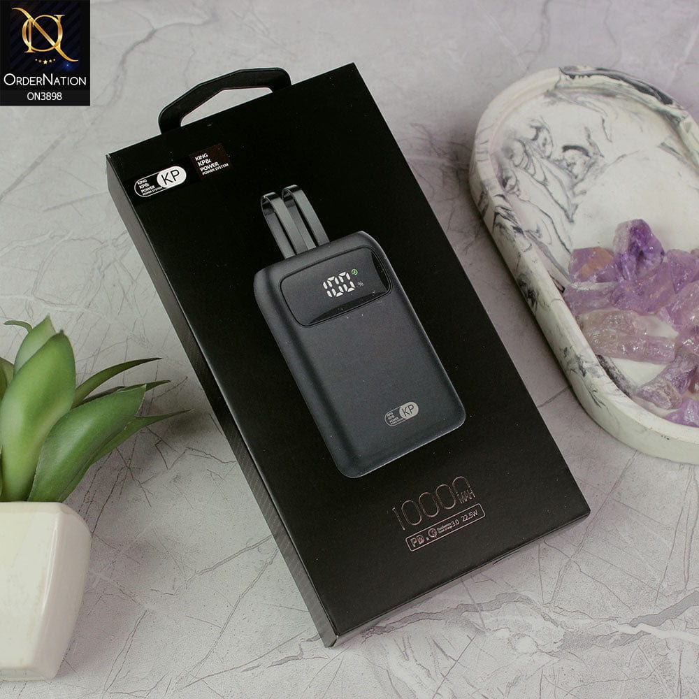 KPG Power KP-06 Powerbank 10.000 mah - Black