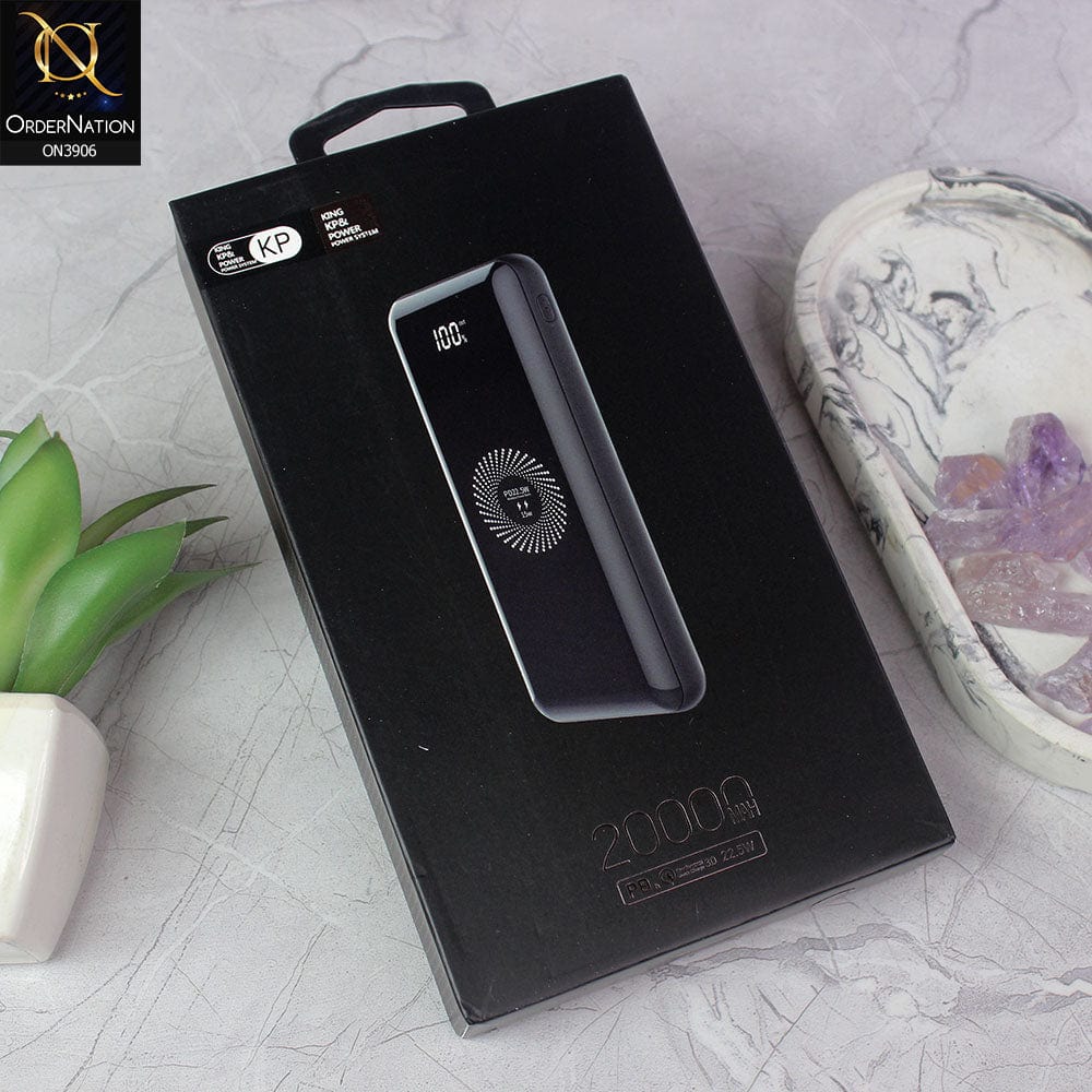 KPG Power WP-20 Powerbank 20.000 mah - Black