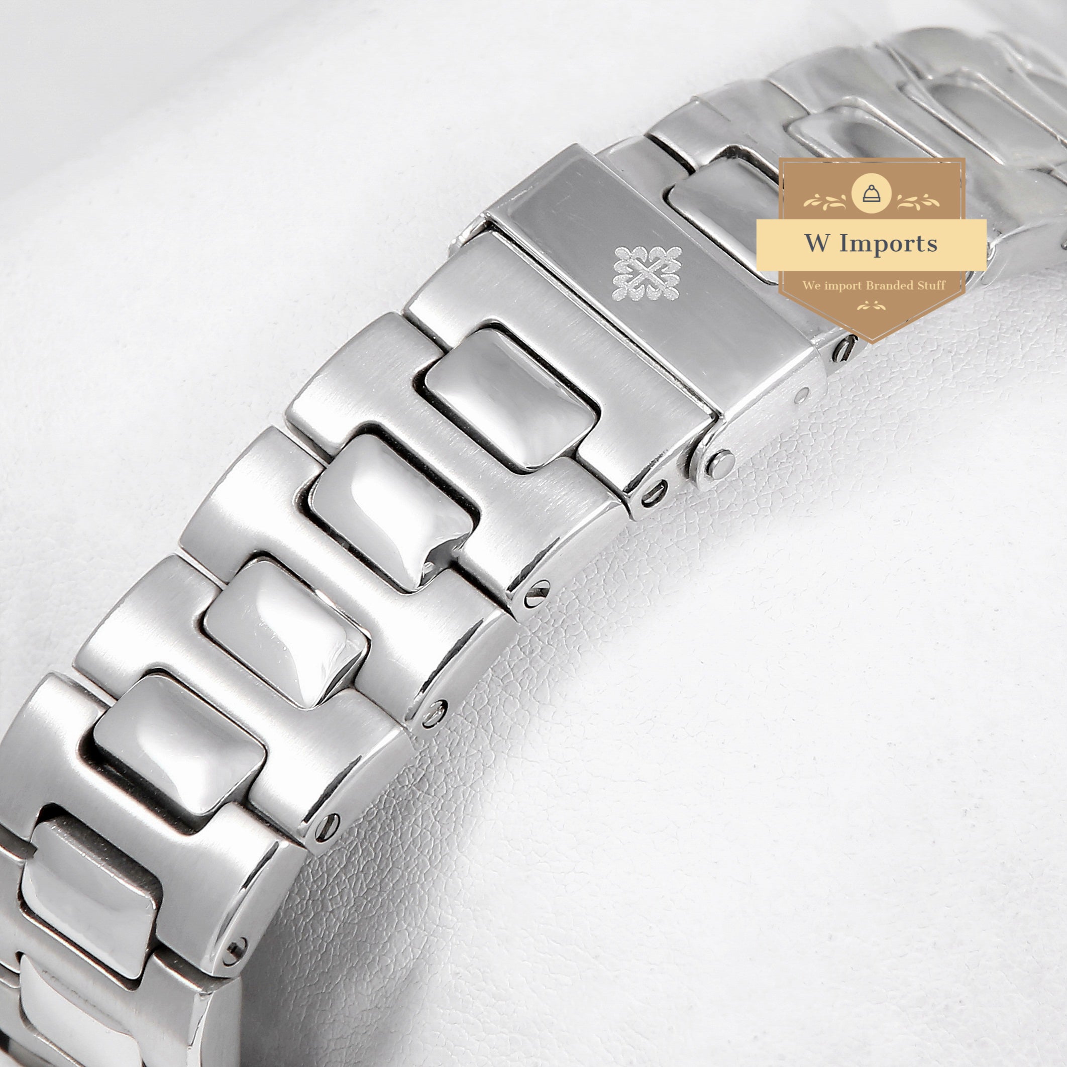 Latest Collection Silver With Blue Dial Automatic Watch