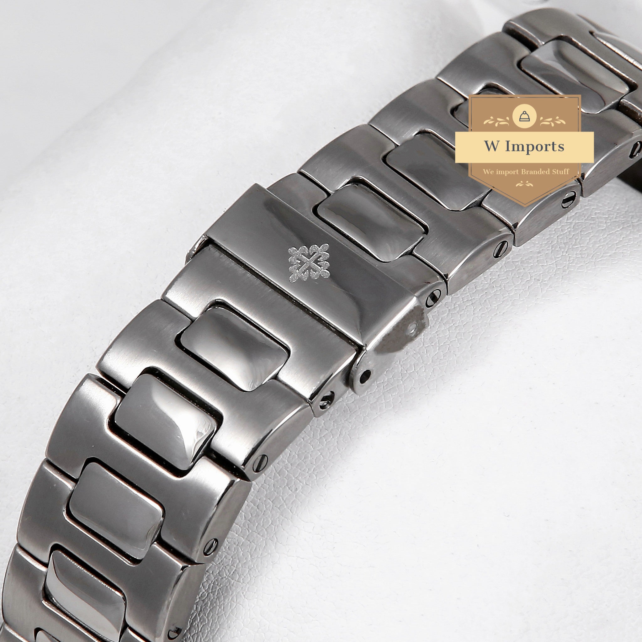 Latest Collection Charcoal Grey Metallic With Black Dial Automatic Watch