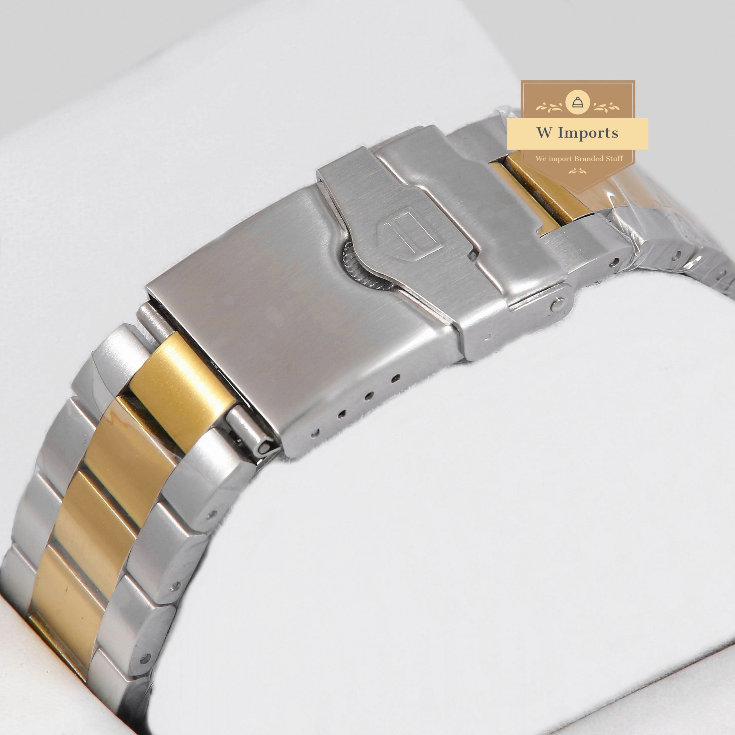 Latest Collection Two Tone Yellow Gold With Black Dial & Bezel Automatic Watch