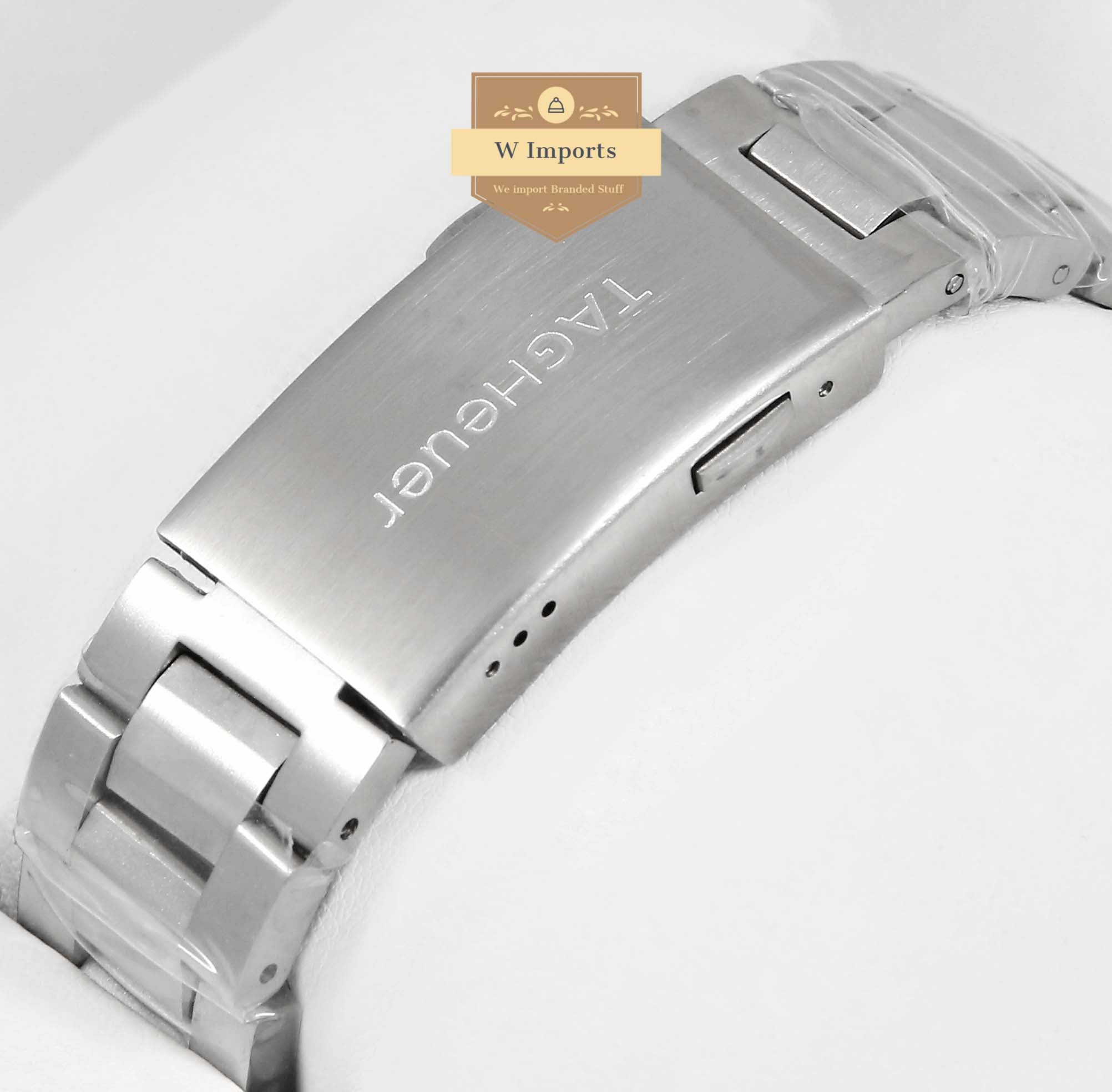 Latest Collection Chronograph Silver With Blue Dial & Bezel