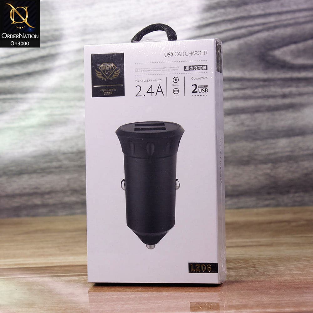 LYZ - LZ06 - 2.4A Dual USB Car Charger