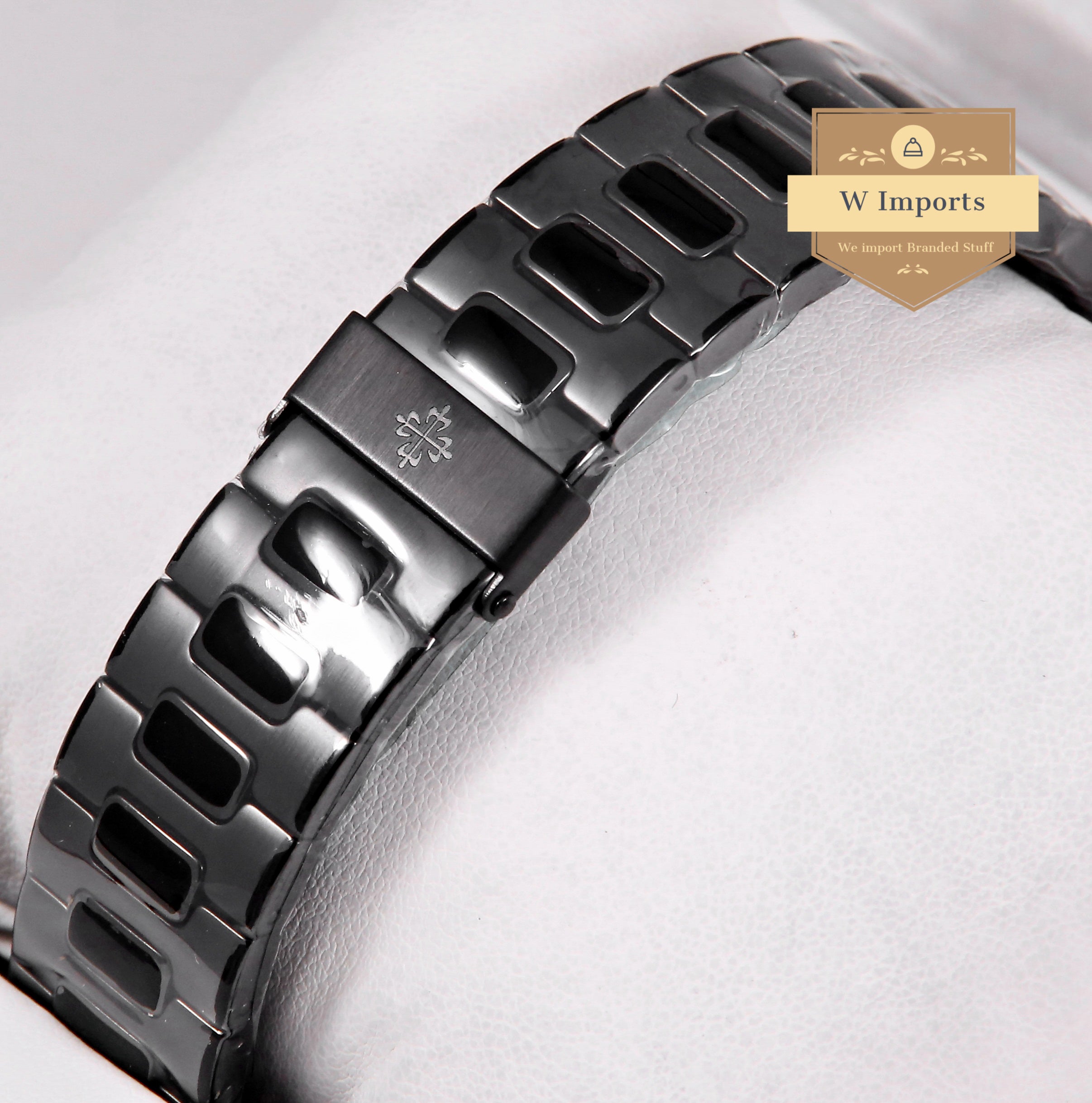 Latest Collection All Black With Dial & White Index Automatic Watch