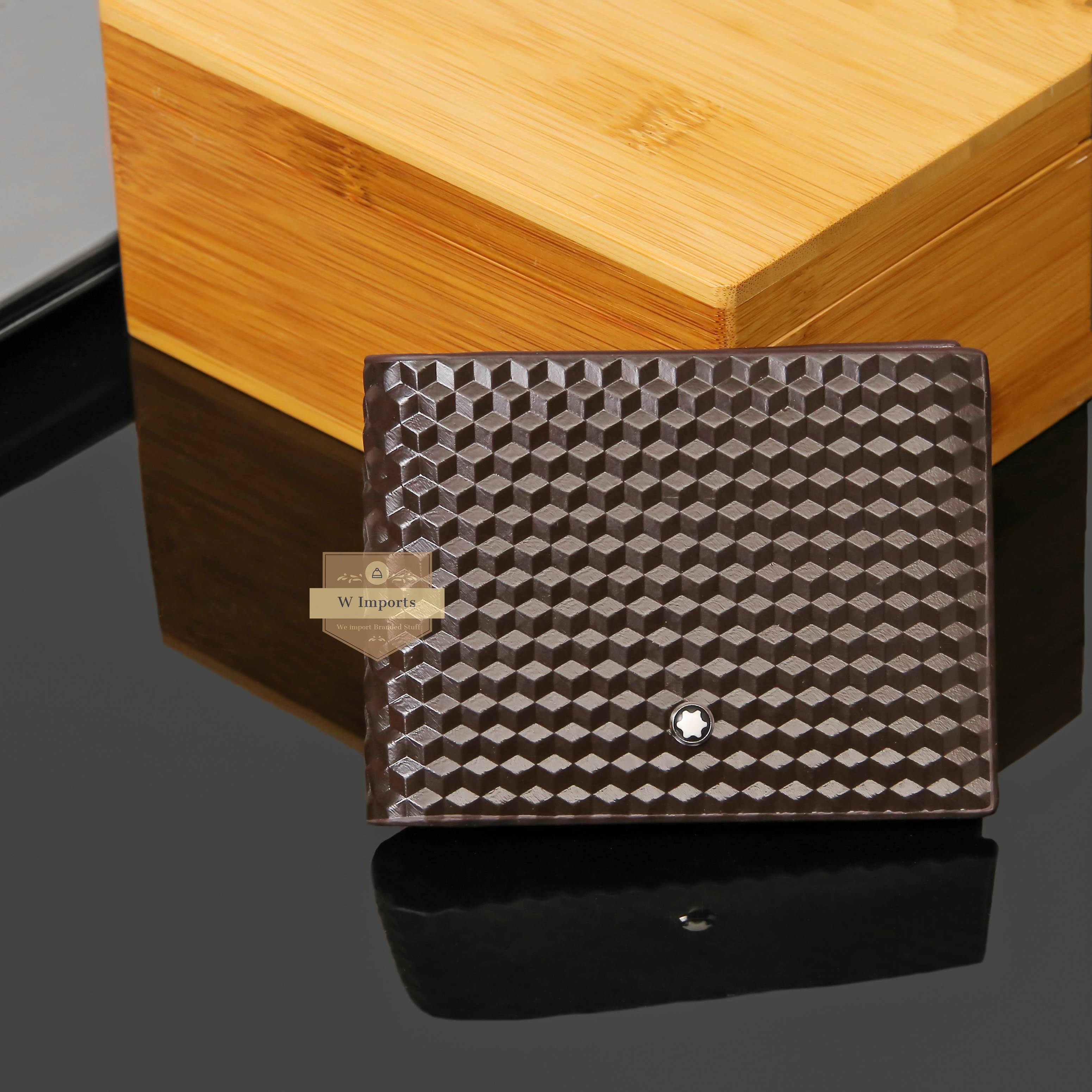 Latest Brown Leather Bifold Wallet For Men (N-189)