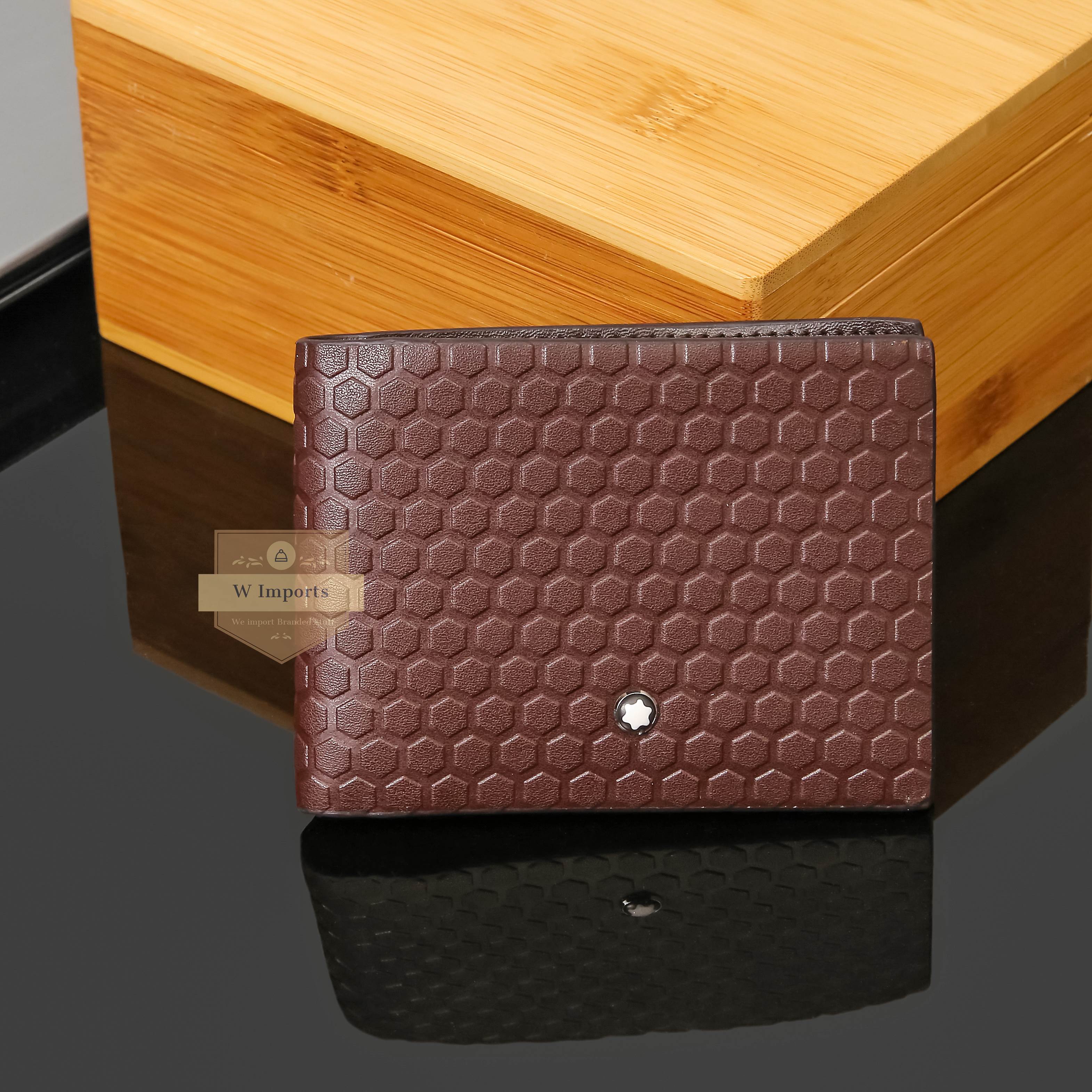 Brown Leather Bifold Wallet For Men (N-4)