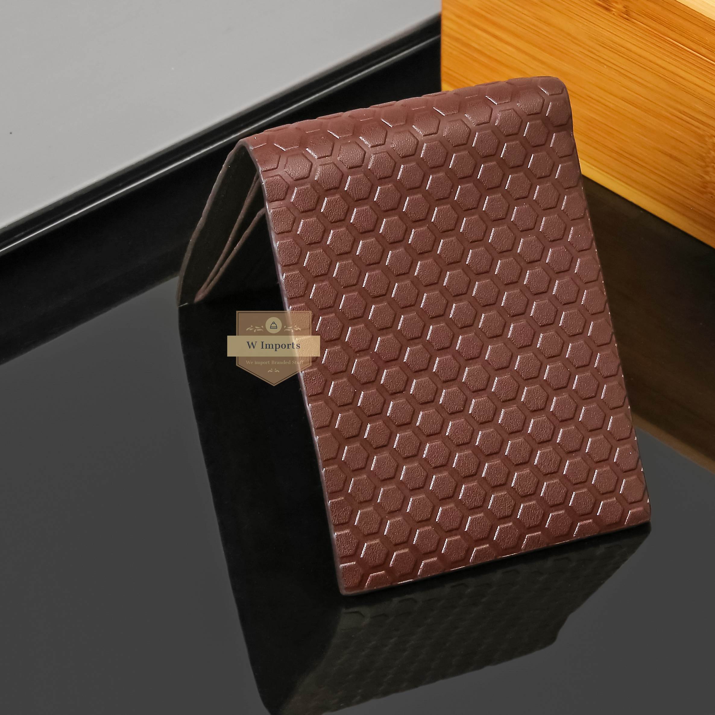 Brown Leather Bifold Wallet For Men (N-4)