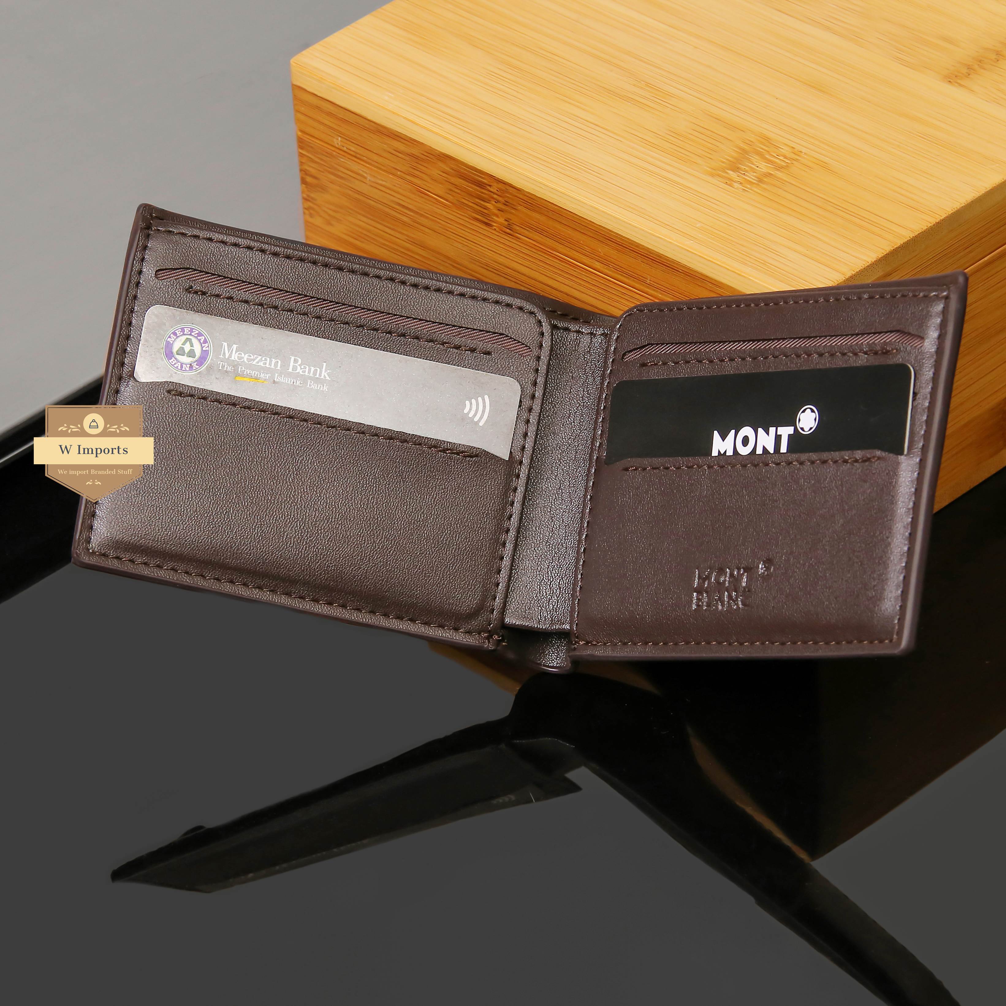Brown Leather Bifold Wallet For Men (N-4)