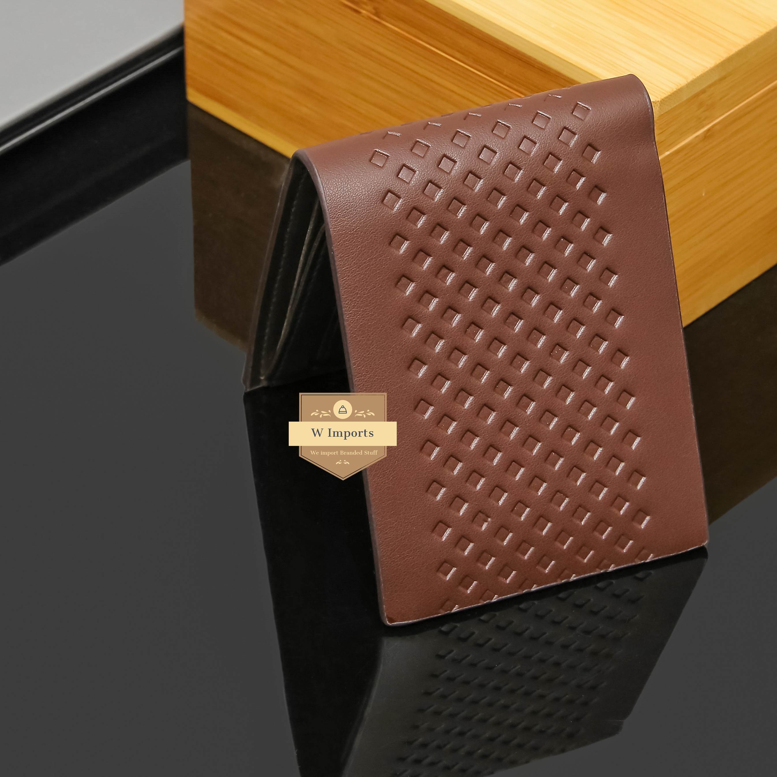 Brown Leather Bifold Wallet For Men (N-114)