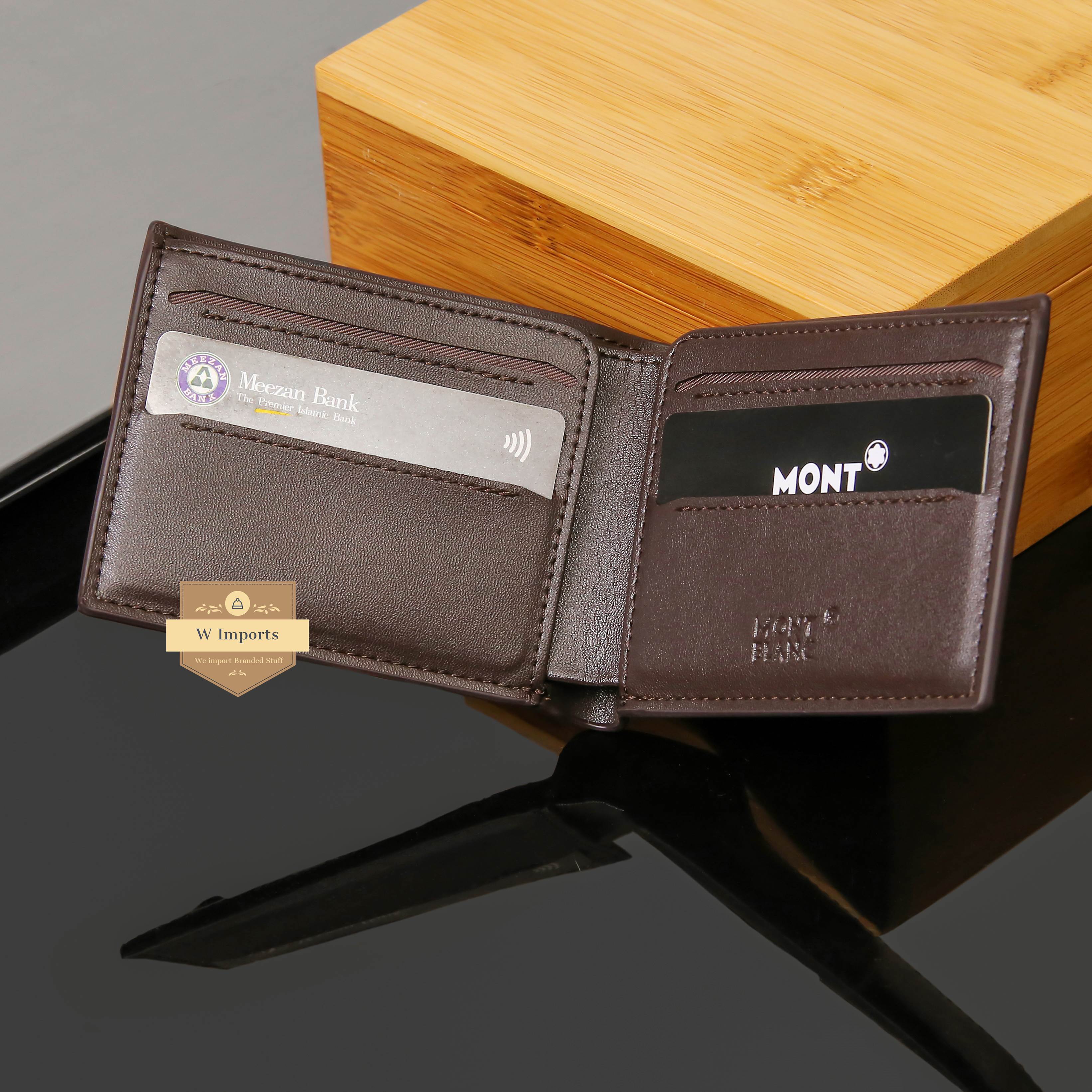 Brown Leather Bifold Wallet For Men (N-114)