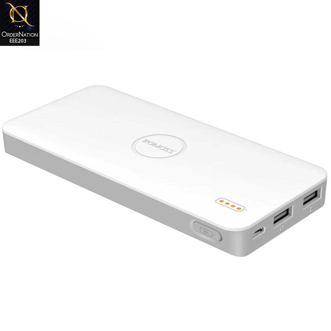 Romoss PPB10 10000mAh 22.5W Polymos 10 Air Fast Charging Power Bank - White