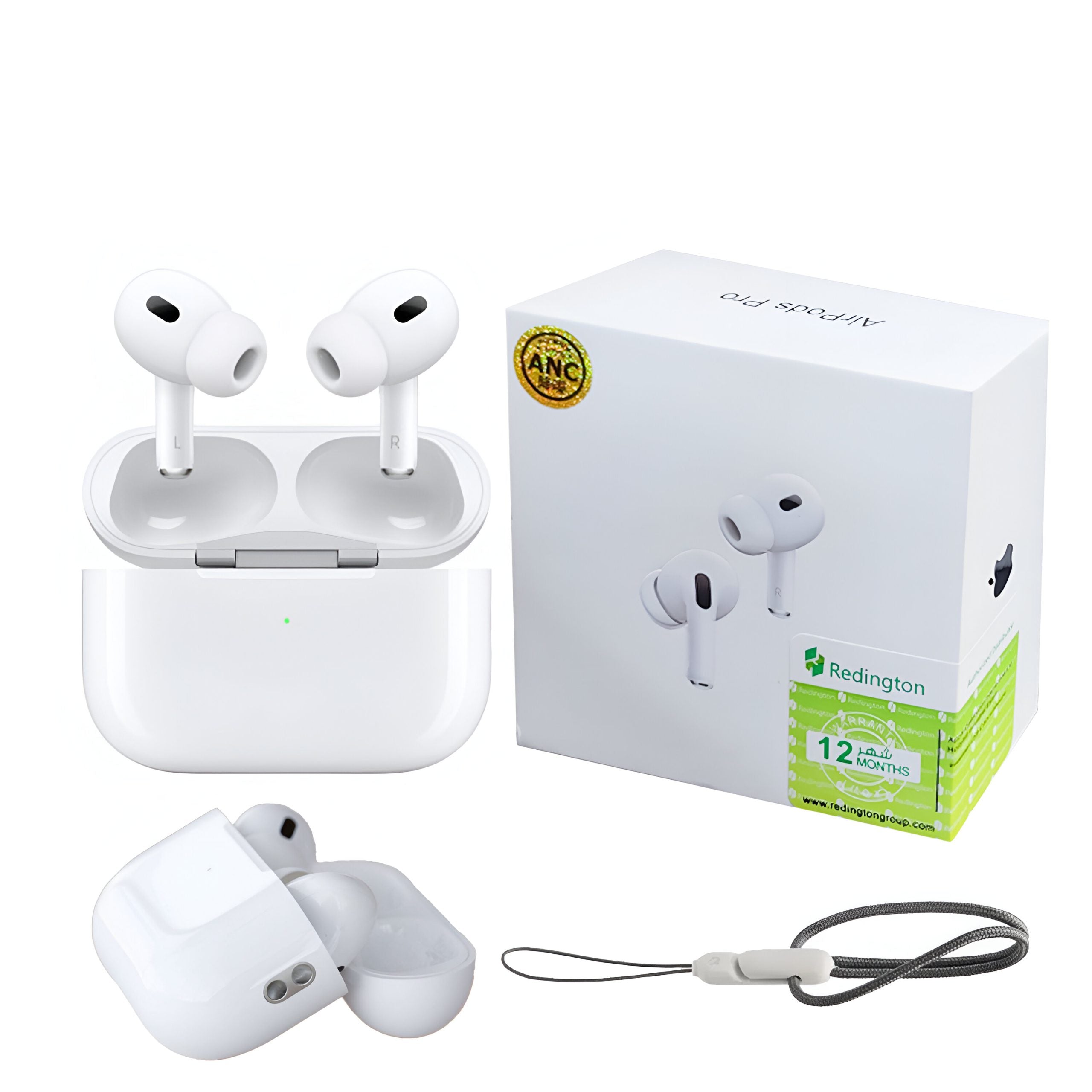 AirPods Pro 2 (2nd Gen) Airpods Pro Anc | Pro 2 Type C | Active Noise Cancellation | Wireless Earbuds Bluetooth 5.3, Super Sound Bass, Charging Case and Extra Ear-Buds, Pop-Up Feature Compatible with All Devices |