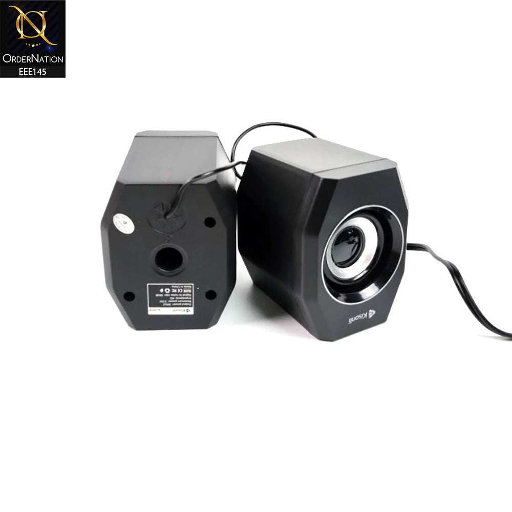 Kisonli USB 2.0 Multimedia Loud Speaker A-101S - Silver