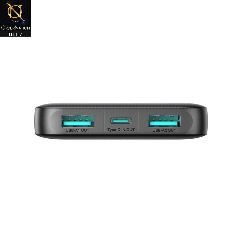 Joyroom JR-PBF12 2.4A LED Power Bank 22.5W 10000mAh - (Black)