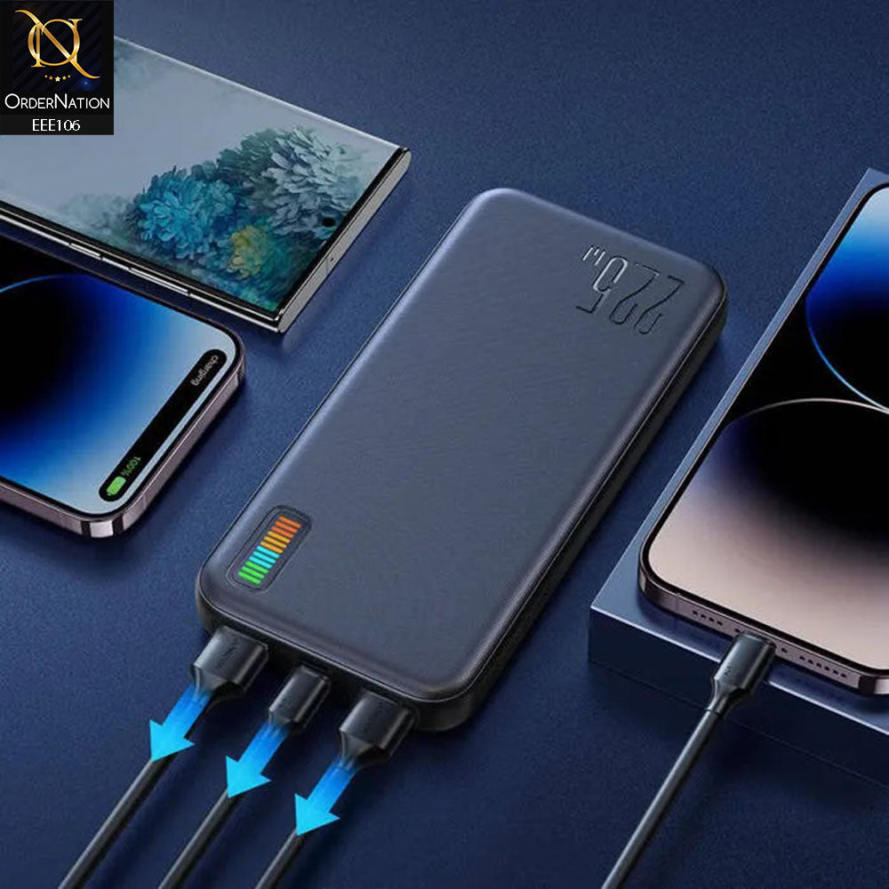 Joyroom JR-QP194 Dazzling Series 10000mah 22.5W Fast Charging Power Bank - Black
