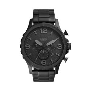 Fossil Men's Nate Oversized Stainless Steel Chronograph Watch
